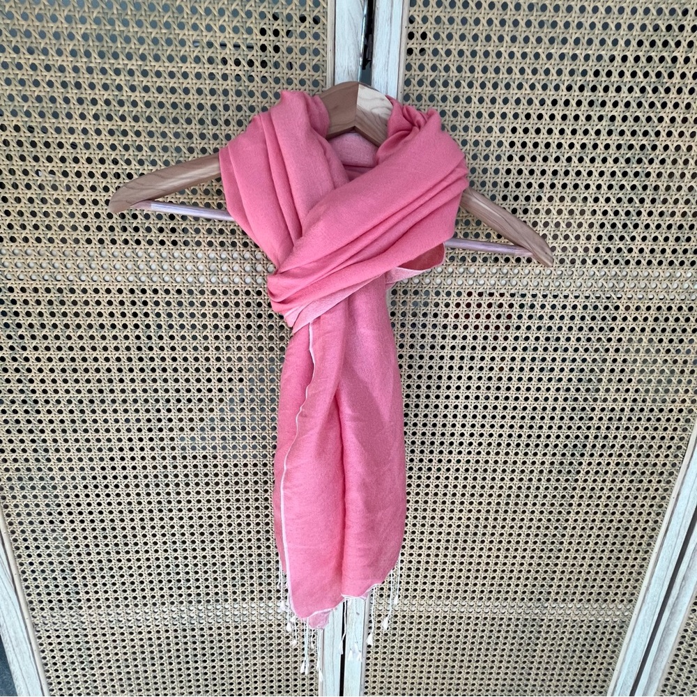 Pink Pashmina Scarf